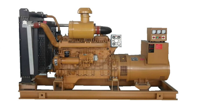 库伦上柴250kw大型柴油二手发电机组